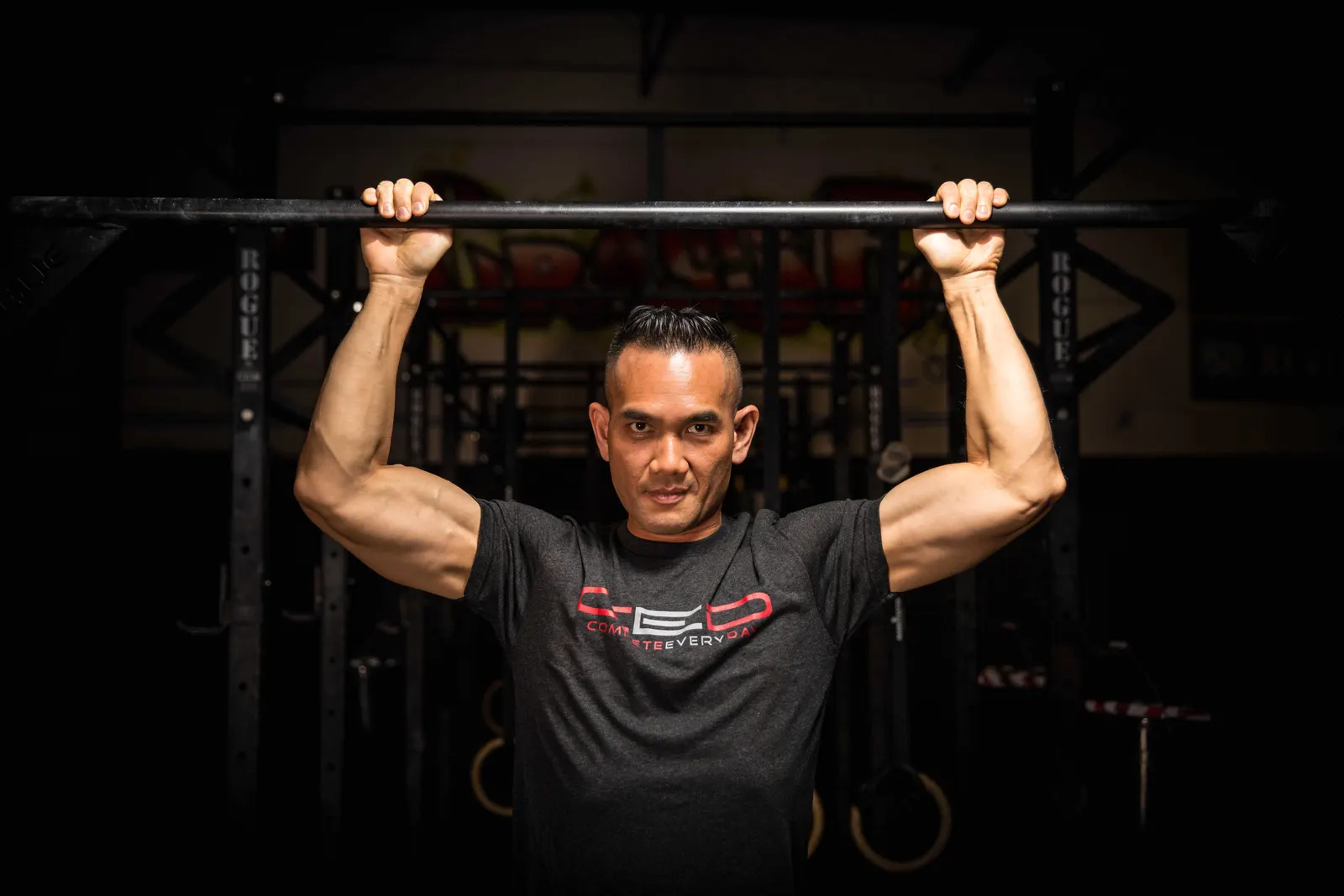 Athlete portrait from the fitness campaign